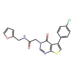 C19H14ClN3O3S structure