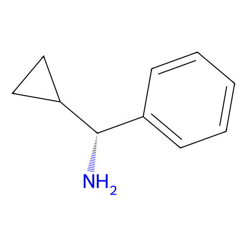 (R)-cyclopropyl(phenyl)methanamine structure