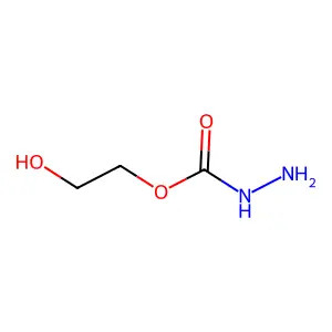 2-Hydroxyethyl carbazate structure