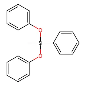 Silane, methyldiphenoxyphenyl- structure