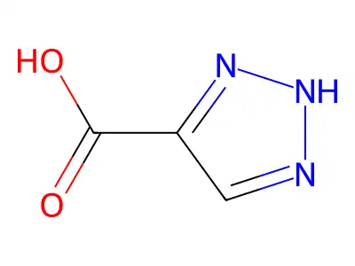 1,2,3-三唑-4-甲酸 structure