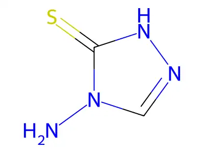 4-Amino-4H-1,2,4-triazole-3-thiol structure