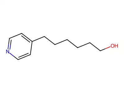 4-Pyridinehexanol structure