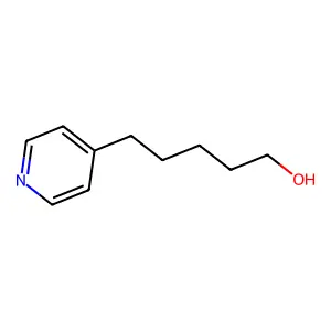 4-Pyridinepentanol structure