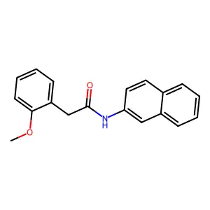 2-(2-methoxyphenyl)-N-(naphthalen-2-yl)acetamide structure