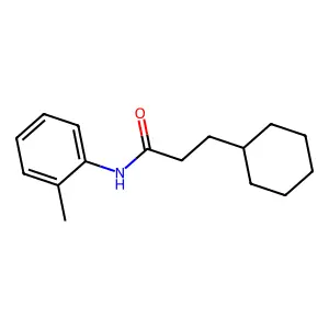 3-己基-N-(2-甲基苯基)丙酰胺 structure