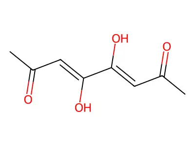 4,5-Dihydroxy-3,5-octadiene-2,7-dione structure