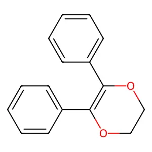 5,6-Diphenyl-2,3-dihydro-1,4-dioxine structure