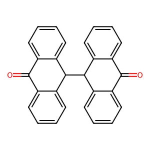 Dianthrone structure