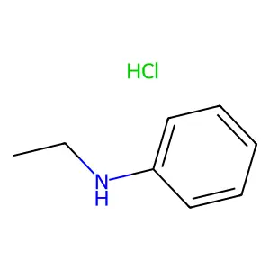 Benzenamine, N-ethyl-, hydrochloride (1:1) structure