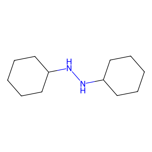 1,2-Dicyclohexylhydrazine structure