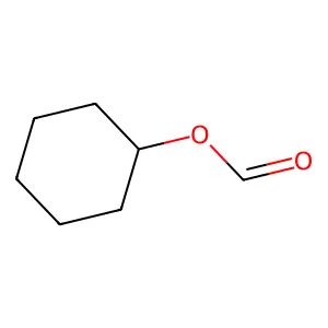 Cyclohexyl formate structure