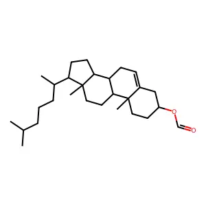 Cholesteryl formate structure
