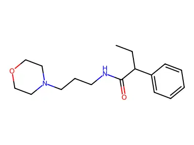 N-[3-(morpholin-4-yl)propyl]-2-phenylbutanamide structure