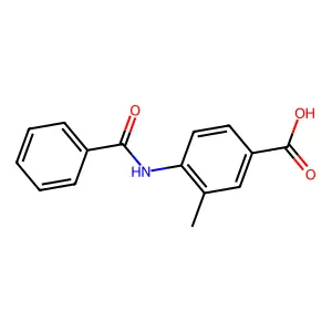 4-(Benzoylamino)-3-methylbenzoic acid structure