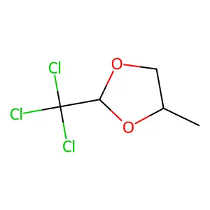 1,3-Dioxolane, 4-methyl-2-(trichloromethyl)- structure