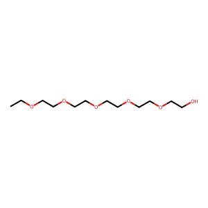 3,6,9,12,15-Pentaoxaheptadecan-1-ol structure