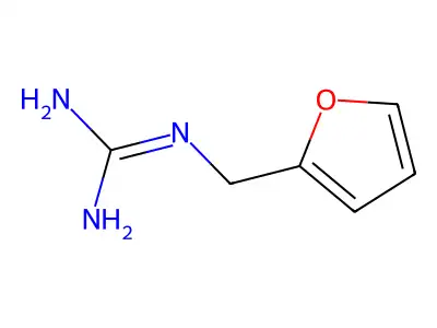 N-(2-furylmethyl)guanidine structure