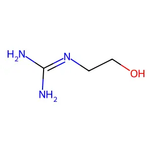 Guanidine, (2-hydroxyethyl)- structure