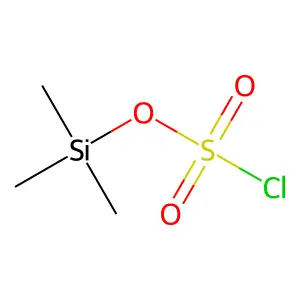 Trimethylsilyl chlorosulphate structure