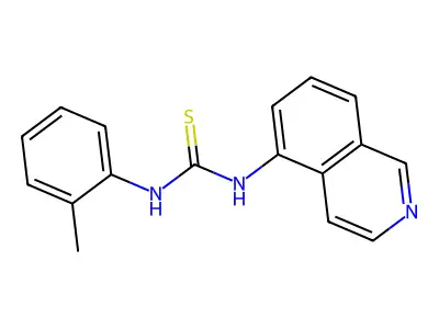 1-Isoquinolin-5-yl-3-(2-methylphenyl)thiourea structure
