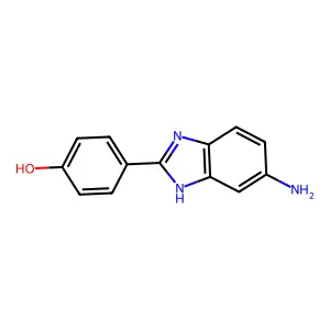 4-(5-Amino-1H-benzoimidazol-2-yl)-phenol structure