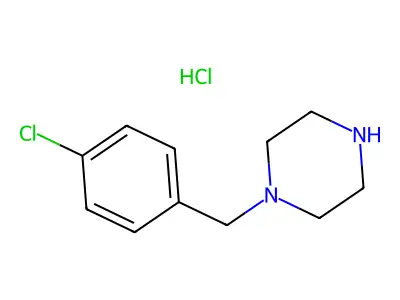 4-Chlorobenzylpiperazine structure