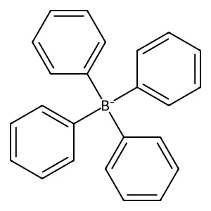 四苯硼酸根 structure