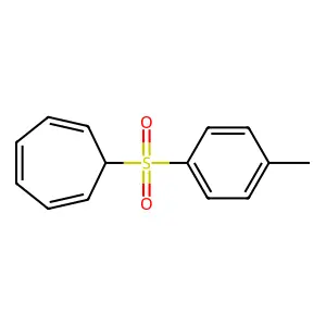 7-(4-Methylbenzene-1-sulfonyl)cyclohepta-1,3,5-triene structure