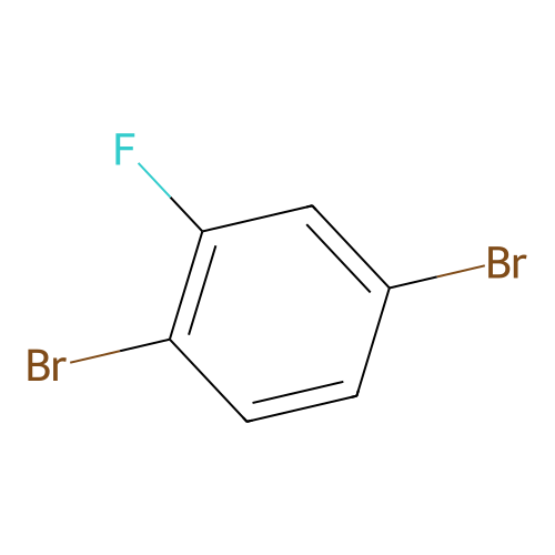 1,4-Dibromo-2-fluorobenzene structure