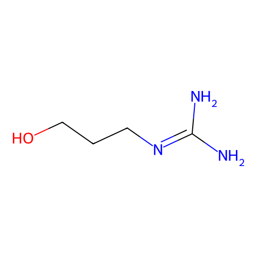3-胍基-1-丙醇一硝酸酯 structure