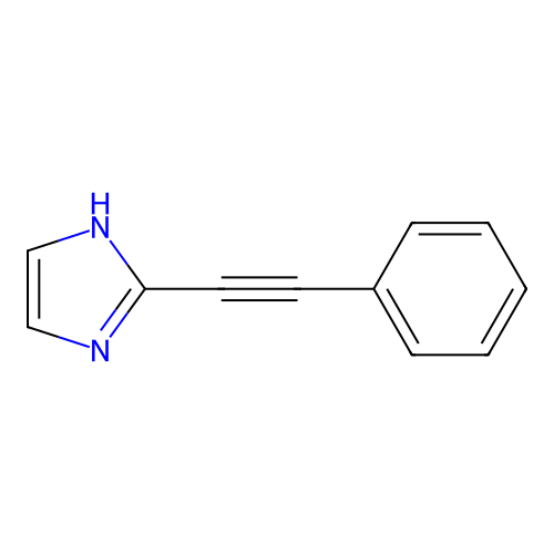 1-Phenylethynylimidazole structure
