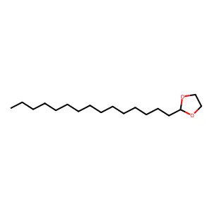 2-Pentadecyl-1,3-dioxolane structure