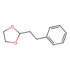 2-Phenethyldioxolane structure