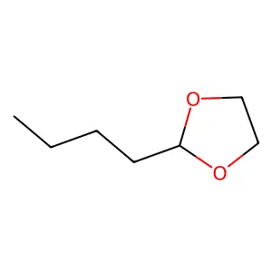 2-Butyl-1,3-dioxolane structure