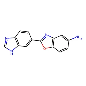 2-(1H-Benzoimidazol-5-yl)-benzooxazol-5-ylamine structure