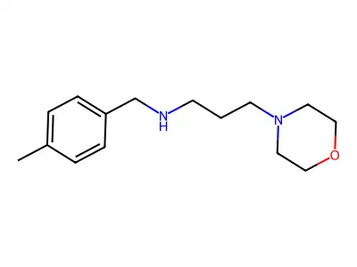 (4-Methyl-benzyl)-(3-morpholin-4-yl-propyl)-amine structure