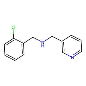 (2-氯苄基)吡啶-3-基甲基胺 structure
