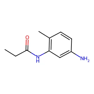 N-(5-amino-2-methylphenyl)propanamide structure