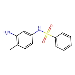 N-(3-amino-4-methylphenyl)benzenesulfonamide structure