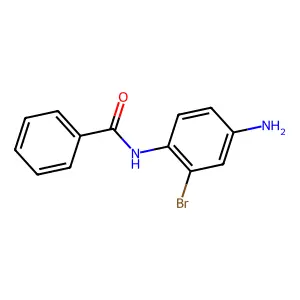 N-(4-amino-2-bromophenyl)benzamide structure