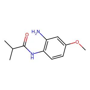 N-(2-amino-4-methoxyphenyl)-2-methylpropanamide structure