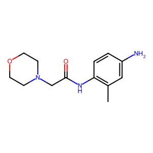N-(4-Amino-2-methyl-phenyl)-2-morpholin-4-yl-acetamide structure