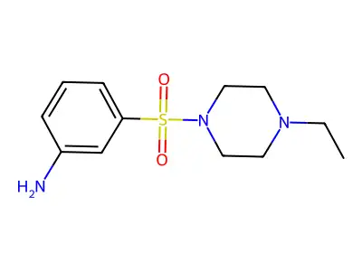 3-[(4-Ethylpiperazin-1-yl)sulfonyl]aniline structure
