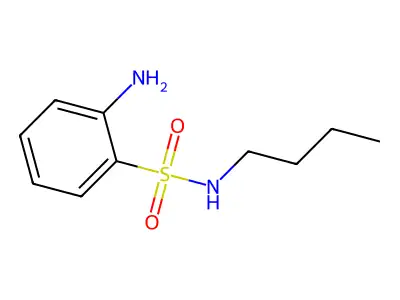2-amino-N-butylbenzenesulfonamide structure