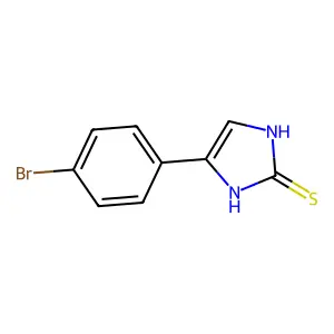 4-(4-Bromo-phenyl)-1H-imidazole-2-thiol structure