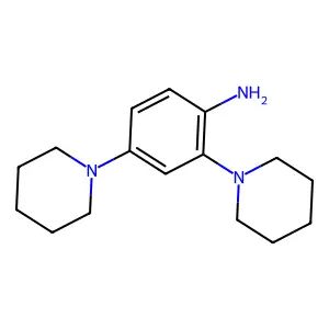 2,4-Di(piperidin-1-yl)aniline structure
