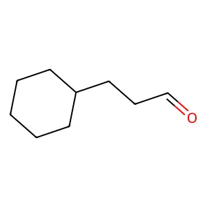 环己烷丙醛 structure