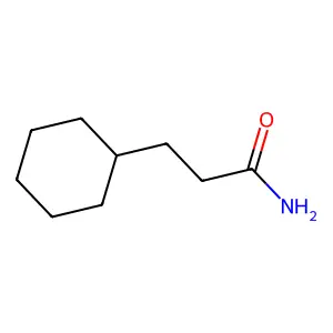 3-Cyclohexylpropanamide structure