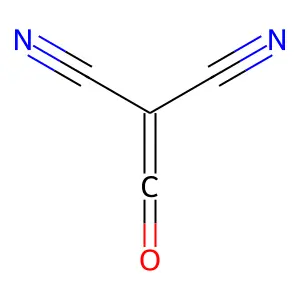 Dicyanoketene structure